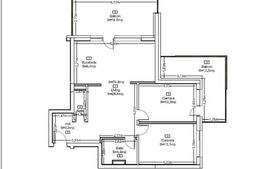 Apartament cu 3 camere , 71 mp , Ansamblu Rezidential, Zorilor