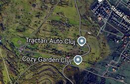 Teren 455 mp + Cotă Drum, Zona Nordului, Borhanci, Puz Aprobat