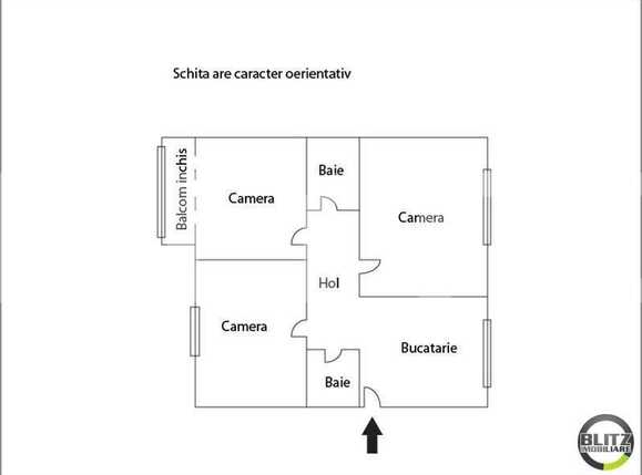 Apartament de vânzare 3 camere Marasti - 1875AV | BLITZ Cluj-Napoca | Poza13