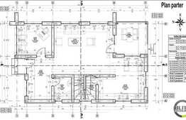 Casa individuala de vanzare, 140 mp utili, teren de 560 mp, stadiul semifinisat!