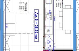 Apartament de 1 camera, 39 mp, posibilitate garaj, zona Terra