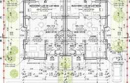 Duplex de vanzare, 119 mp utili cu 355 mp teren, imobil in curs de finalizare!