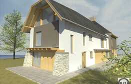 Triplex cu 140 mp utili, semifinisat, teren 200 mp, zona Jiului