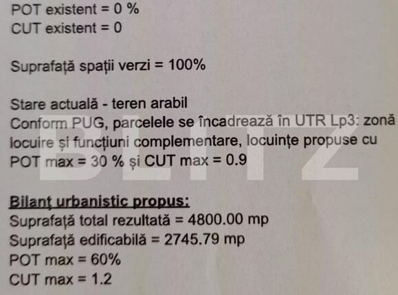 Teren de vânzare Baciu - 188239TV | BLITZ Cluj-Napoca | Poza3