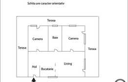 Apartament cu 3 camere, 59 mp, cu loc de parcare