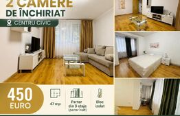Apartament 2 camere de închiriat, Centru Civic