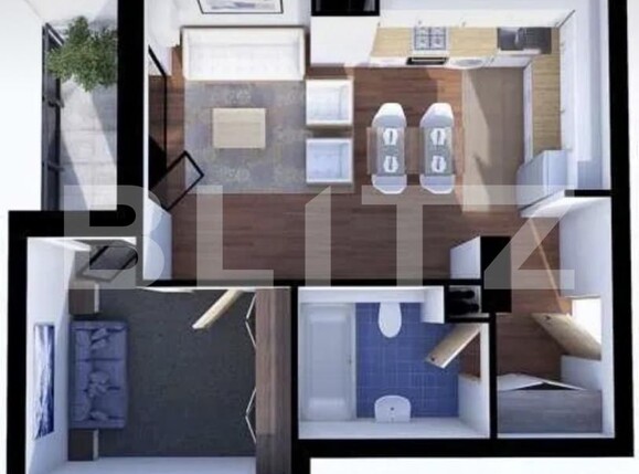 Apartament de vânzare 2 camere Gheorgheni - 188495AV | BLITZ Cluj-Napoca | Poza2