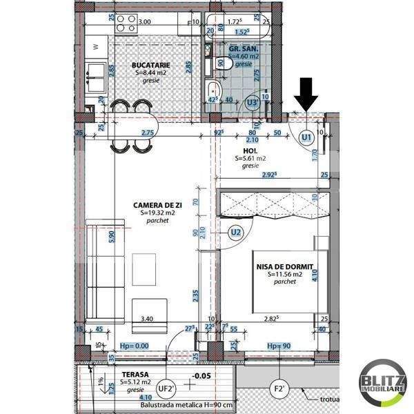 Apartament de vânzare 2 camere Marasti - 1885AV | BLITZ Cluj-Napoca | Poza12