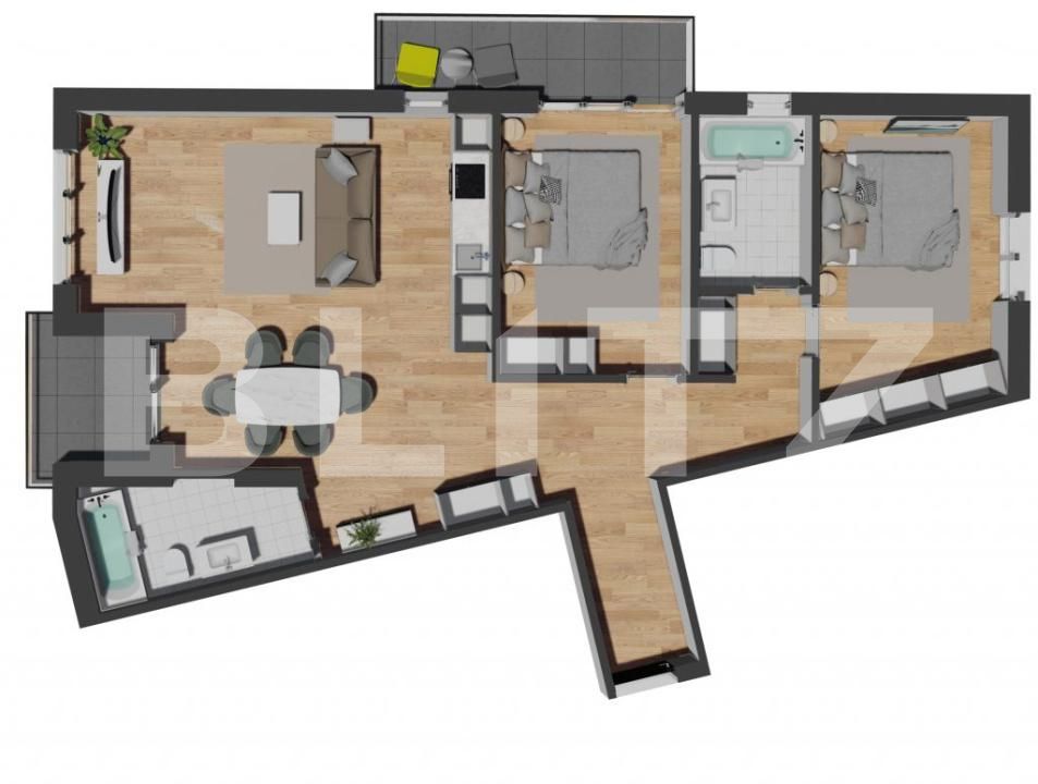 Apartament de vânzare 3 camere Manastur - 188600AV | BLITZ Cluj-Napoca | Poza6