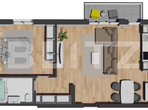 Apartament de vânzare 2 camere Manastur - 188601AV | BLITZ Cluj-Napoca | Poza4