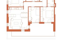 Comision 0! River by Hexagon, Apartament 4 camere, 81 MP, Logie 26 mp 