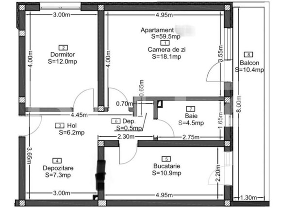 Apartament de vânzare 2 camere Floreşti - 188986AV | BLITZ Cluj-Napoca | Poza9