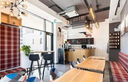 Spațiu comercial 55 mp | Cafenea complet amenajată | Coresi – Tractorul