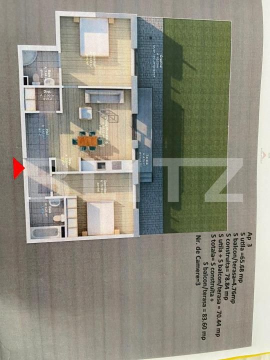 Apartament de vânzare 3 camere Floreşti - 189169AV | BLITZ Cluj-Napoca | Poza7