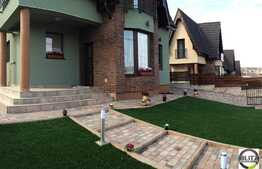 Casa individuala de vanzare, 185 mp utili, cu teren 400 mp, front de 16 ml