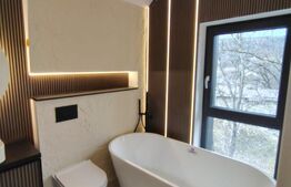 Casă în notă modernă cu 5 camere, 164 mp utili, stadiu finisat, Baciu/ Popesti