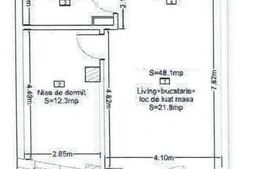 Apartament 2 camere, 48 mp, bloc nou, zona Corneliu Coposu