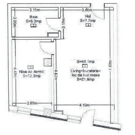 Apartament de vânzare 2 camere Dambul Rotund - 189267AV | BLITZ Cluj-Napoca | Poza3