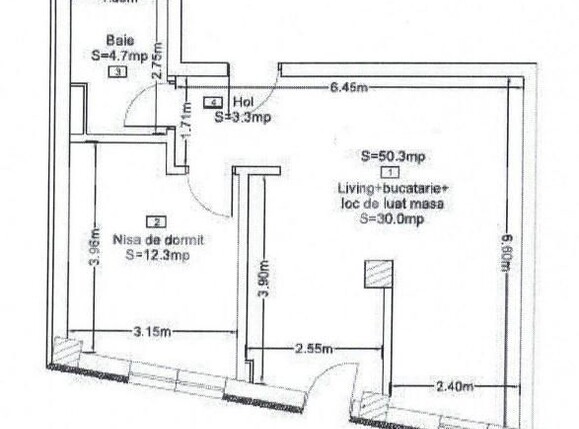 Apartament de vânzare 2 camere Dambul Rotund - 189268AV | BLITZ Cluj-Napoca | Poza1