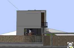 Casa renovabila, 95 mp utili, cu teren 295 mp, proiect in curs de autorizare