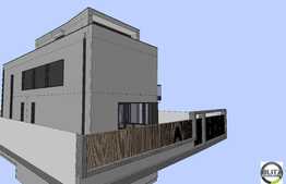 Casa renovabila, 95 mp utili, cu teren 295 mp, proiect in curs de autorizare