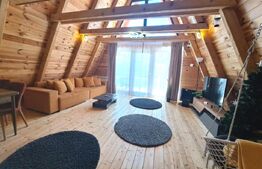 Oportunitate de investiție – 3 Cabane A-Frame la cheie în Moieciu 