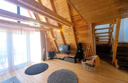 Oportunitate de investiție – 3 Cabane A-Frame la cheie în Moieciu 