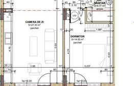 Apartament 2 camere, Cf, Tva inclus, garaj, Zona Centrala !