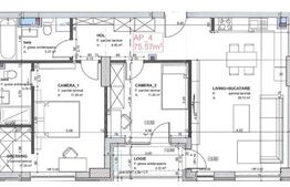 COMISION 0 | APARTAMENT 3 CAMERE | SEMICENTRAL | zona The OFFICE