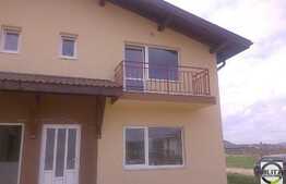 Vanzare duplex cu 95 mp utili, 200 mp teren in Gilau, semifinisat! Pret bun!