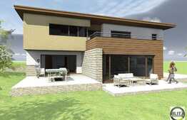 Casa individuala la rosu! 300 mp, garaj dublu, 1000 mp teren, zona linistita!