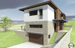 Casa individuala la rosu! 300 mp, garaj dublu, 1000 mp teren, zona linistita!