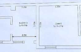 De vanzare casa, 46 mp cu 280 mp curte, cota parte din curte comuna