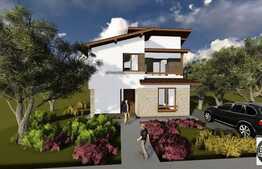 Casa de vanzare la rosu, 134 mp utili, 1000 mp gradina, cu front de 18 ml