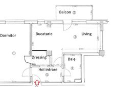 Apartament cu 2 camere, 53 mp, finisat modern, parcare, zona Vivo