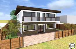 Casa de vanzare, 197 mp utili, teren 500 mp, front 18 ml, P+E