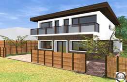 Casa de vanzare, 197 mp utili, teren 500 mp, front 18 ml, P+E