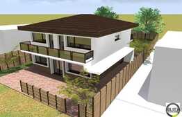 Casa de vanzare, 197 mp utili, teren 500 mp, front 18 ml, P+E