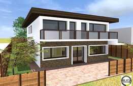 Casa de vanzare, 197 mp utili, teren 500 mp, front 18 ml, P+E