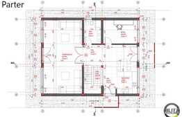 Casa de vanzare, 197 mp utili, teren 500 mp, front 18 ml, P+E