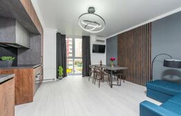 Apartament 2 camere, living cu bucătărie open space, balcon – 50 mp utili