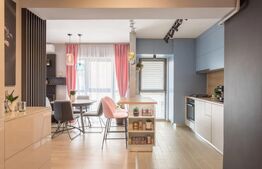 Apartament 2 camere, living cu bucătărie open space, balcon – 50 mp utili