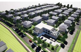 Teren 627 mp pentru 2 case individuale – PUZ aprobat, zonă premium