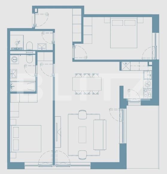 Apartament de vânzare 3 camere Semicentral - 190711AV | BLITZ Cluj-Napoca | Poza2