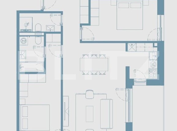 Apartament de vânzare 3 camere Semicentral - 190717AV | BLITZ Cluj-Napoca | Poza2