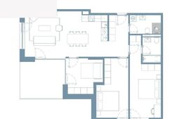 Comision 0 ! Ray by Hexagon - 4 camere, 91 mp, 2 Bai, Terasa 14 mp