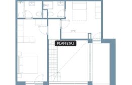 Comision 0! Ray by Hexagon - 4 camere, 2 Nivele, 105 mp, 3 Bai, Terasa 45 mp
