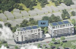 Comision 0! Ray by Hexagon - 2 Camere pe 2 Nivele, 80 mp, Terasa 55 mp