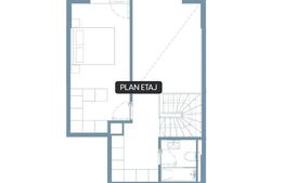 Comision 0! Ray by Hexagon - 2 Camere pe 2 Nivele, 80 mp, Terasa 55 mp