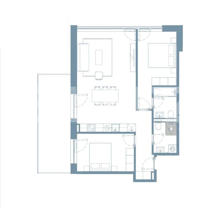 Apartament de vânzare 3 camere Semicentral - 190765AV | BLITZ Cluj-Napoca | Poza2